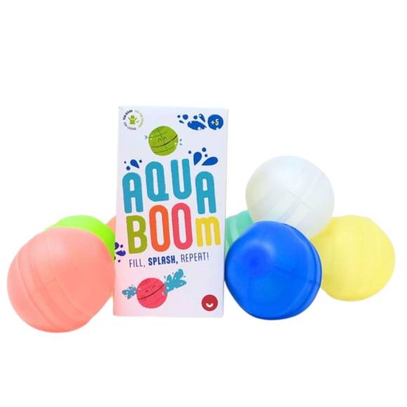 Aqua Boom - wodne bomby wielokrotnego użycia - Juegaconmigo